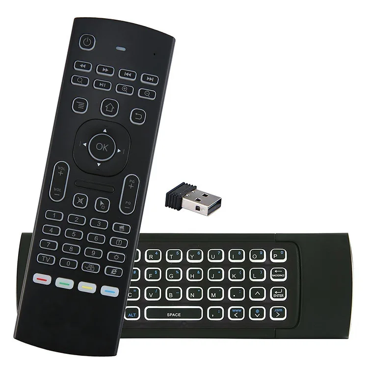 MX3 2.4G Wireless Keyboard TV BOX Controle Backlight Airmouse MX3 Fly Mini Teclado Remote Control Air Mouse for Android