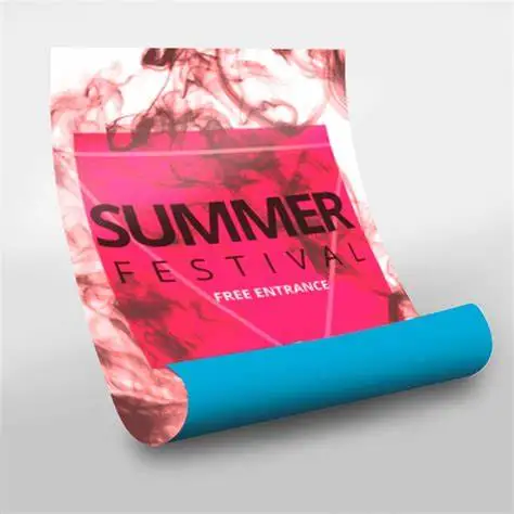 economy billboard blue back paper poster paper for eco sovlent print