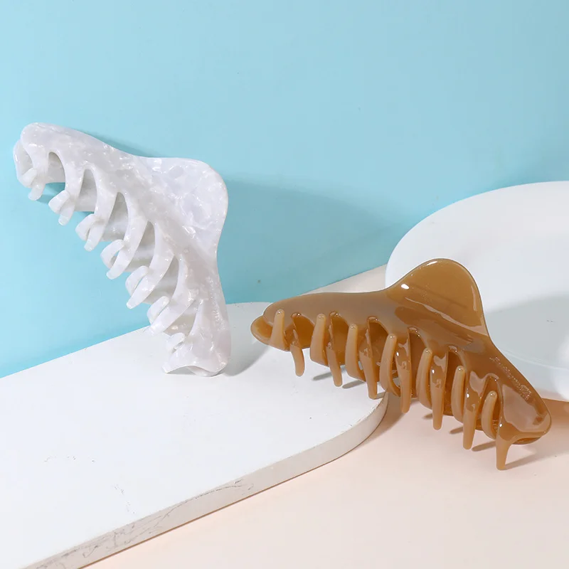 Midairy factory wholesale elegant acetate crab hair claw clips for girls ladies hair accessories 880022 110x45mm