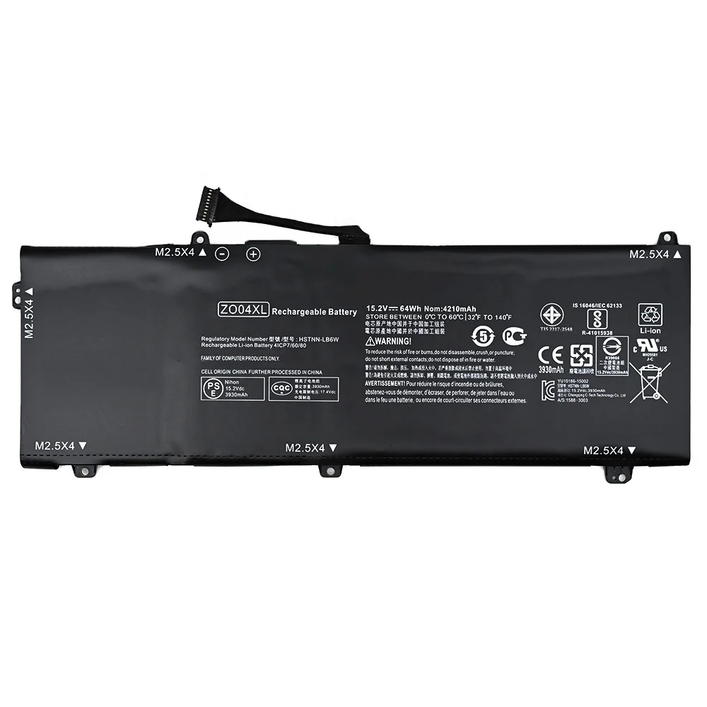 Brand New laptop battery ZO04XL for HP ZBook Studio G3 G4 Mobile Workstation notebook for HP laptop ZO04XL battery