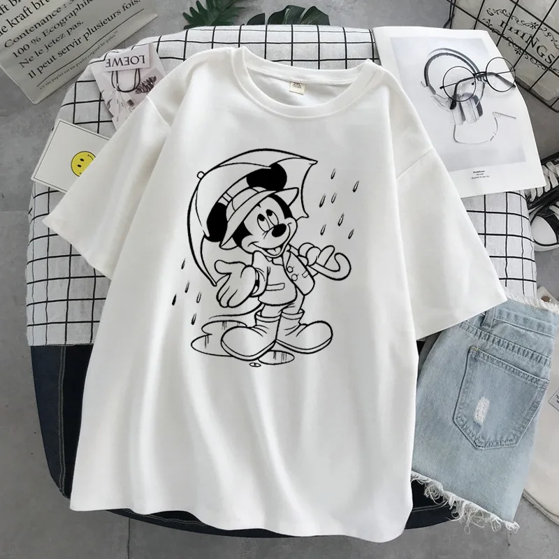 One Piece Boys Girls Adults Quick Dry Short-sleeve T-shirt Summer Clothing Cute Cartoon Animals Printing And Dyeing Breathable