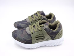 Stock comfortable light boy kids casual outdoor sport shoes walking styles lace-up children sneakers