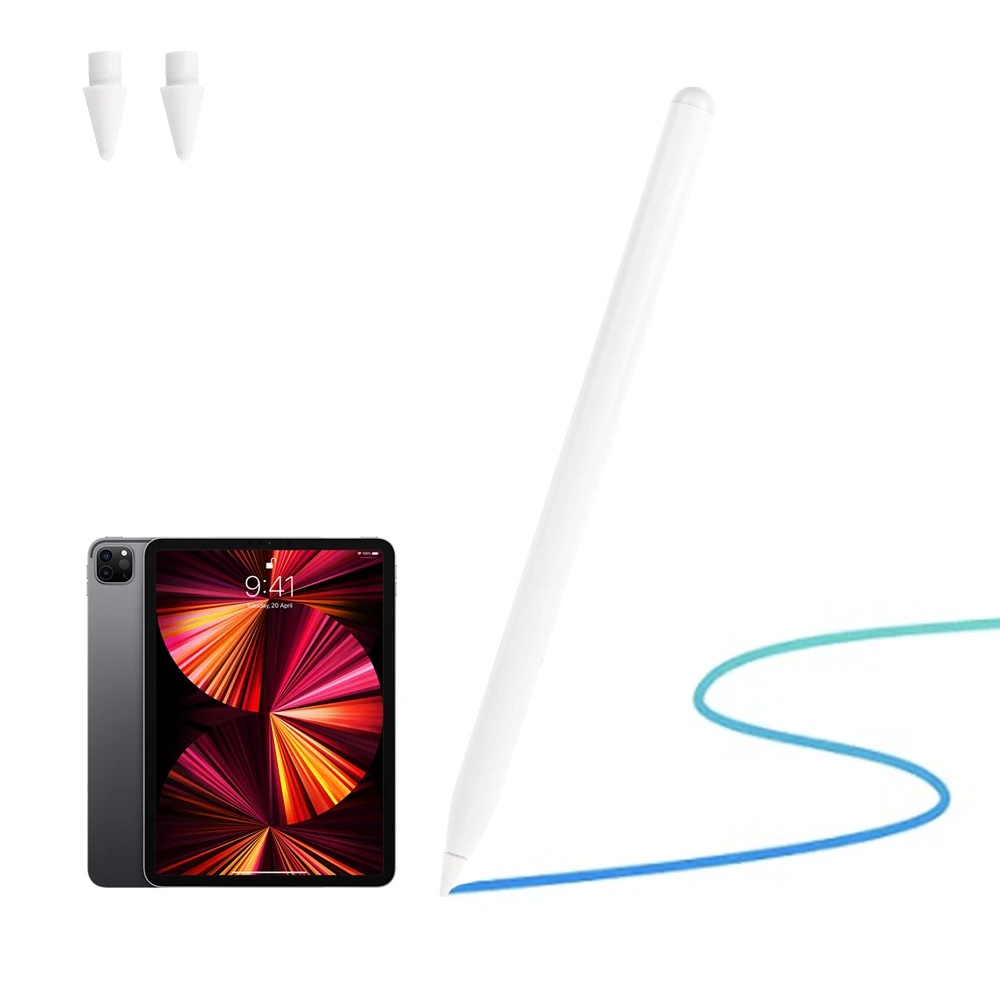Rechargeable alternative for ipad pencil 2021 stylus air 4 compatible with apple pro mini precise