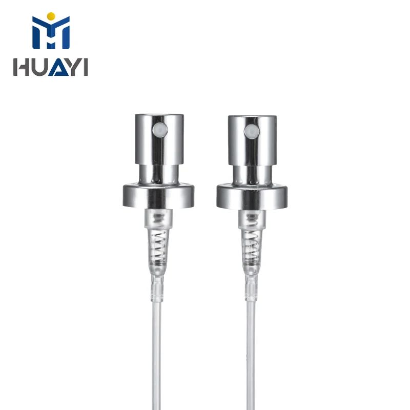 Hot Sale Fea 20 Silver Aluminum Crimp Pump Perfume Sprayer Perfume Bottle Pump