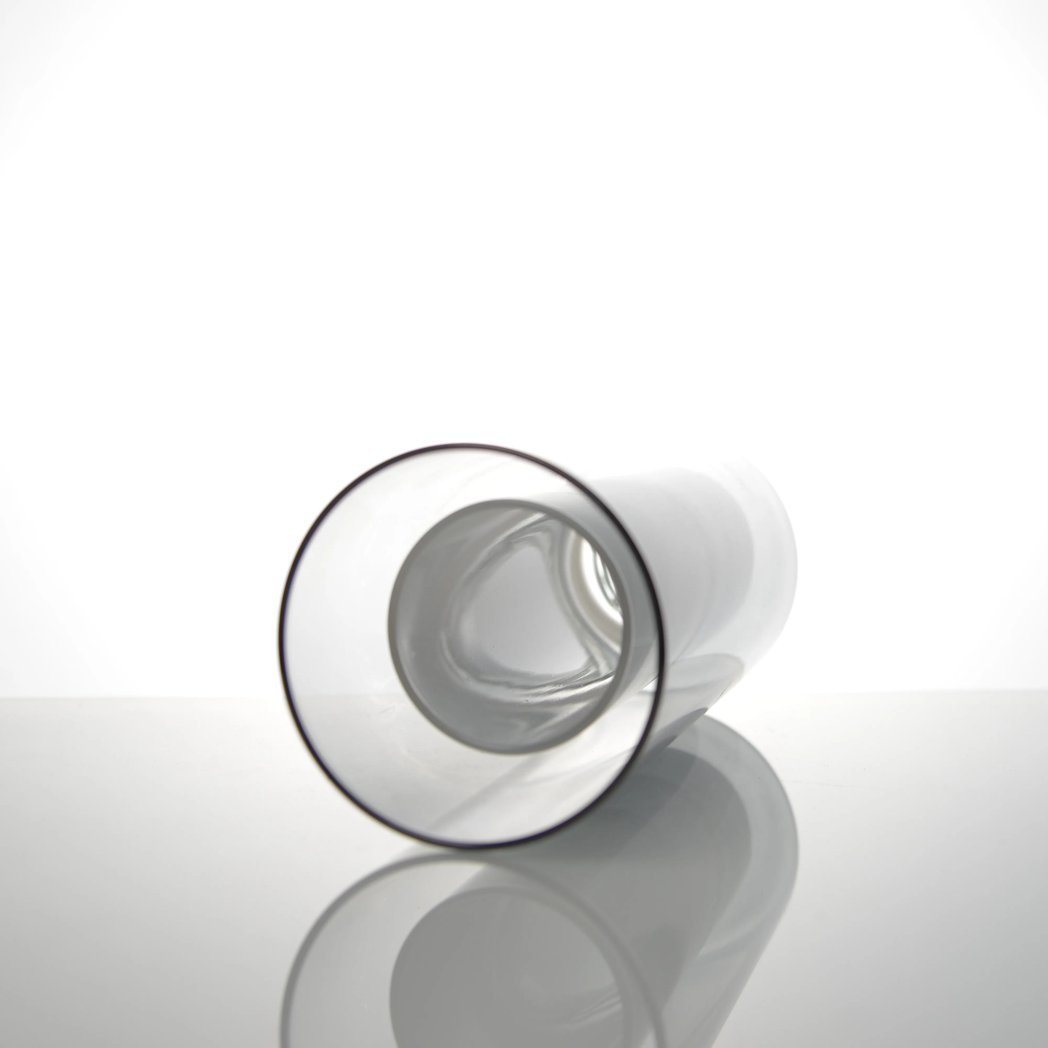 Custom Diameter 180mm Clear Double Wall Ball Shaped Borosilicate Glass Lamps Shade Lampshades For Table Light