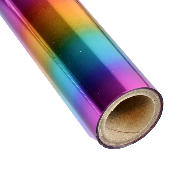 Self-production and sales printing press white foil laminator hot stamping toner reactive holographic foil