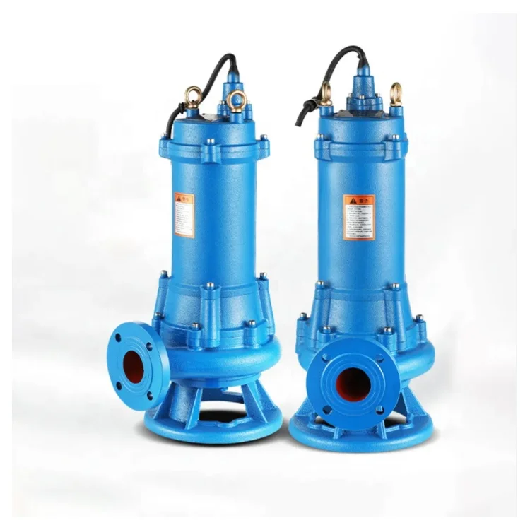 High-lift urban sewage discharge toilet sewage pump septic tank non-plugged submersible pump