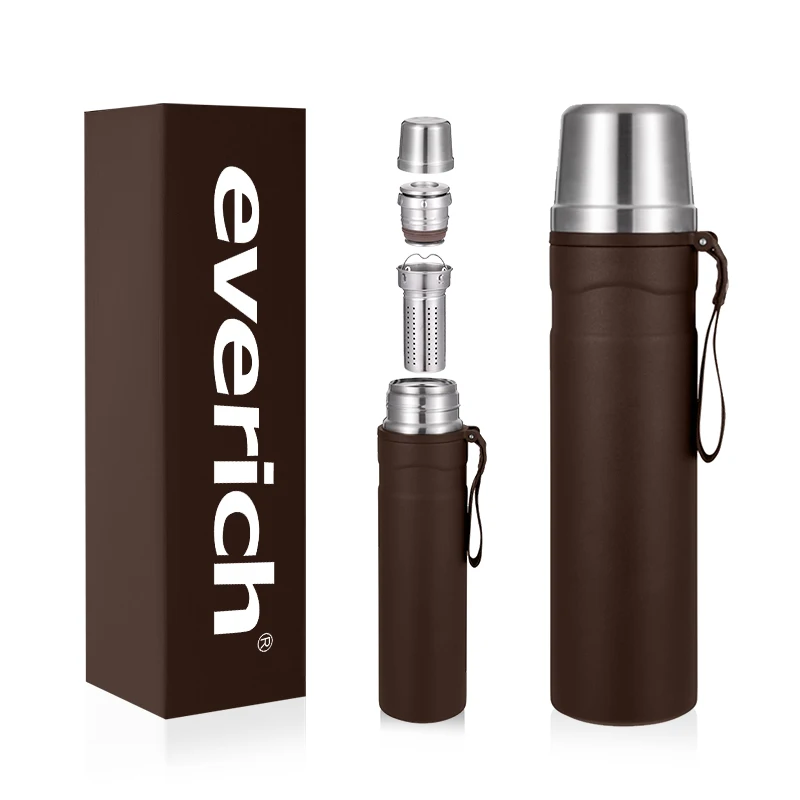 2024 New Style Stainless Steel Water Bottle Gallon Bottle Vacuum Sport Water Bottle For Outdoor