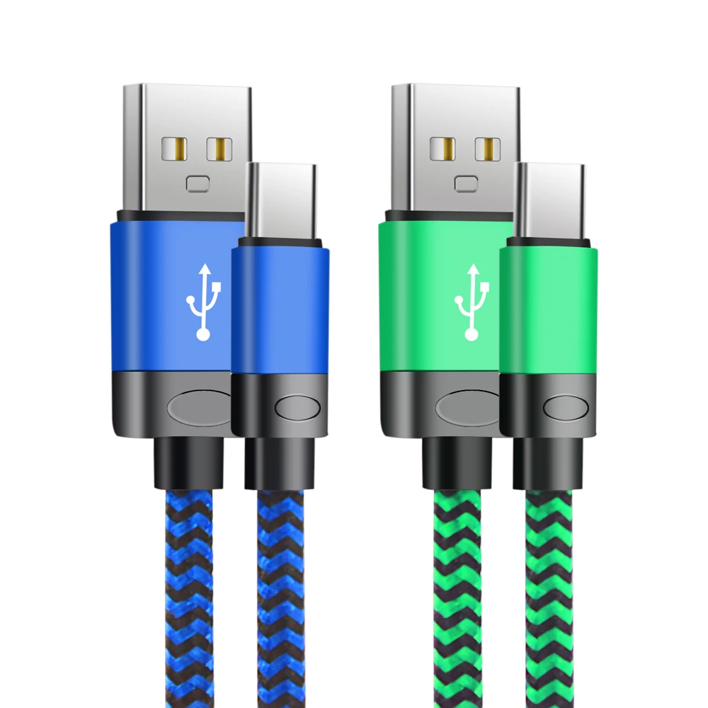 Оптовая продажа 10 футов зарядный кабель в нейлоновой оплетке 3 м usb c-кабель 2 1 А Usb-кабель для быстрой зарядки Iphone