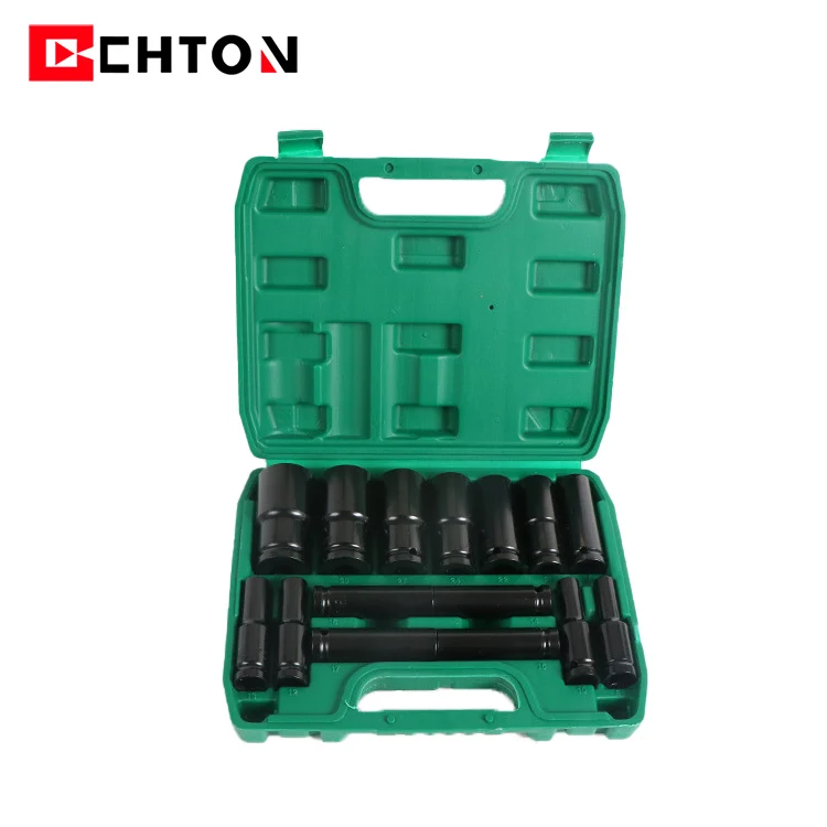 Hot Sale 10 15 20 Pcs CR-V Deep Air Impact 1/2 Inch Socket Set