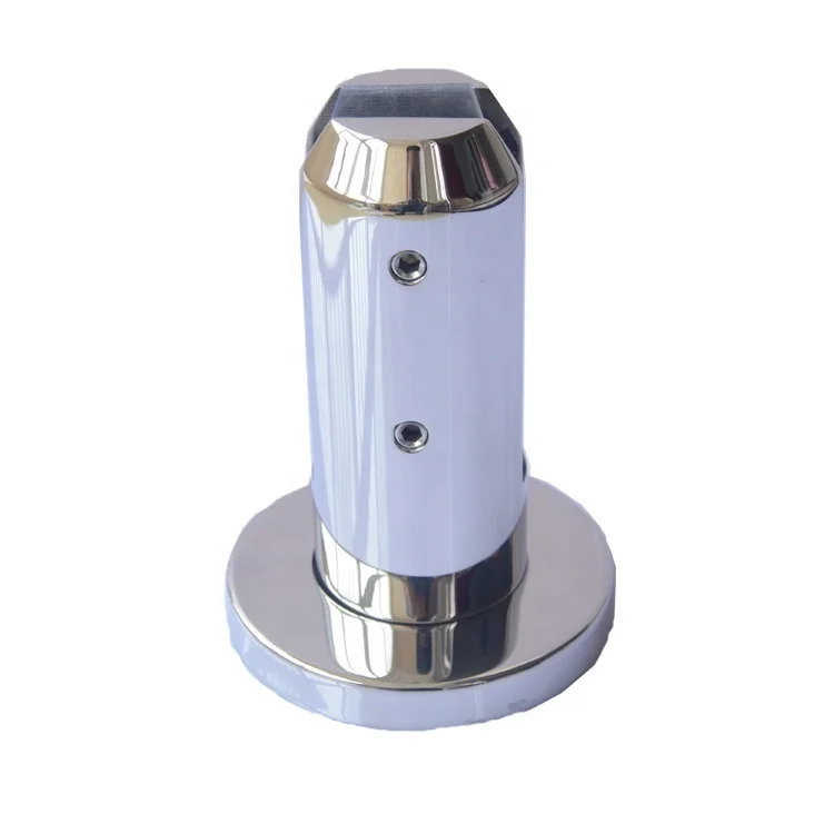 EKOO Pass CE Test Duplex 2205 Floor Mounted Canada Round Adjustable Pool Fence Glass Spigot