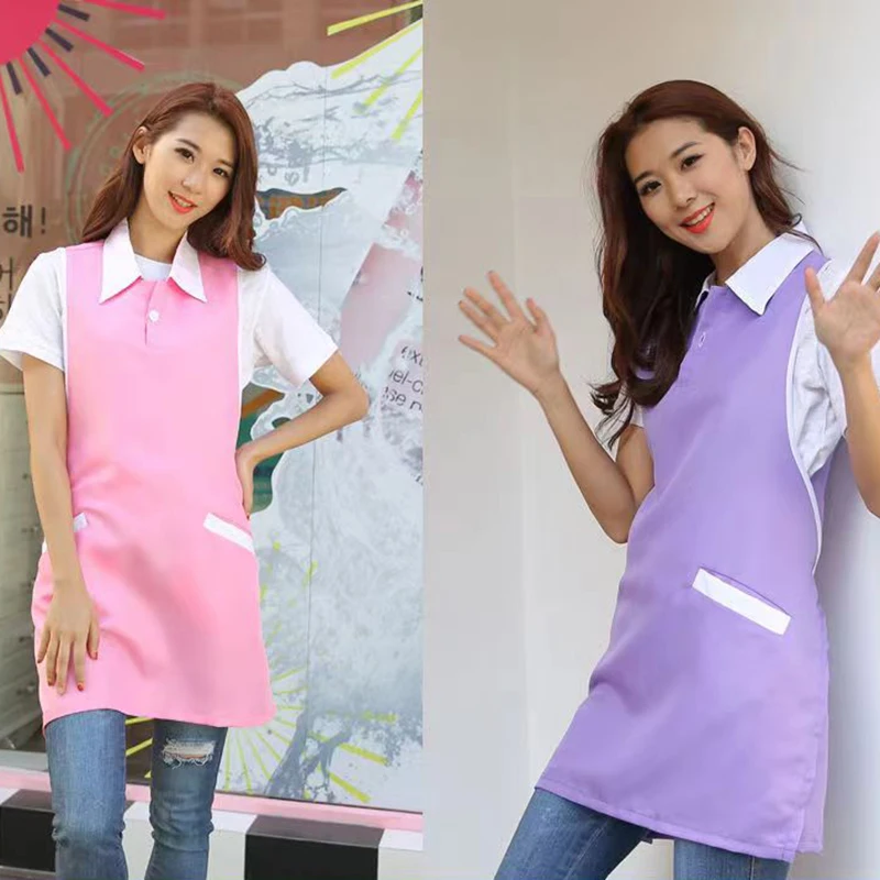 Поддержка, добавление логотипа от производителя, прямые продажи, кухонный фартук, парикмахерские фартуки, салонные фартуки