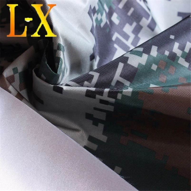 High Quality 600d Pvc Coated Waterproof   Printing Oxford Fabric