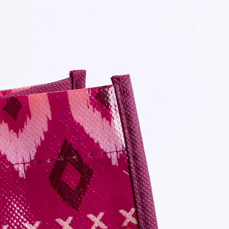 Reusable polypropylene laminated pp non woven shopping bag