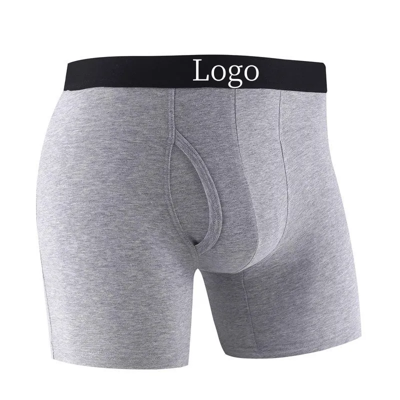 Customize Men Boxer 1913# Wholesale Comfortable Boxer Shorts Briefs Fabric Plus Size Underwear For Men Men Brief Boxer