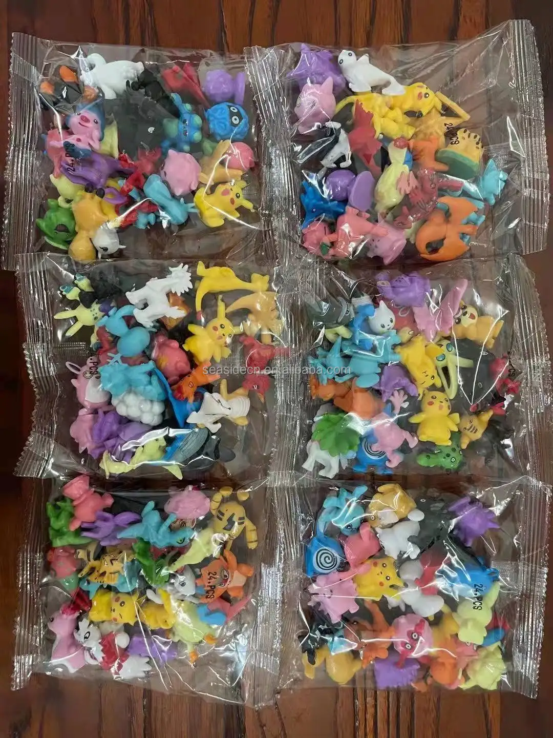 Wholesale mini Child  Poke mon FiguresToy 144 Models Small PVC Cartoon toys Figures Toys For Kids