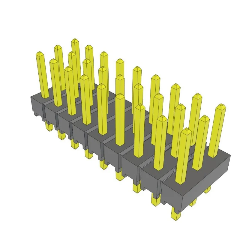 New original TSW-109-07-T-T Male row pin joint Spacing/row distance 2.54MM Three rows of 27PIN round/square contacts