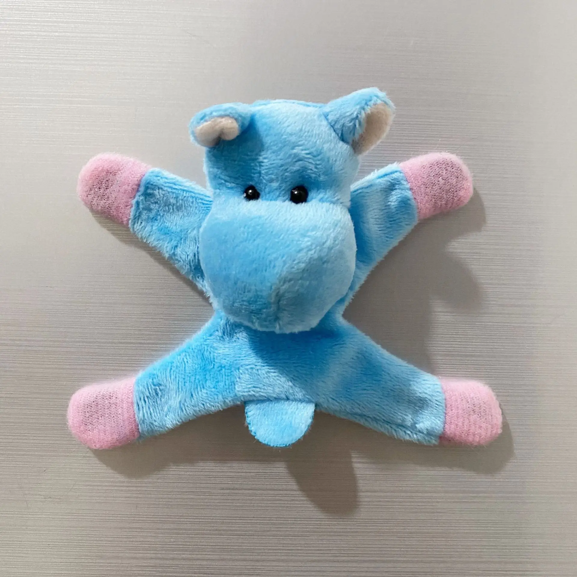 Hannuo Hot Selling Mini Stuffed Toys Animal Fridge Magnets Cute Plush Fridge Magnet for Promotional