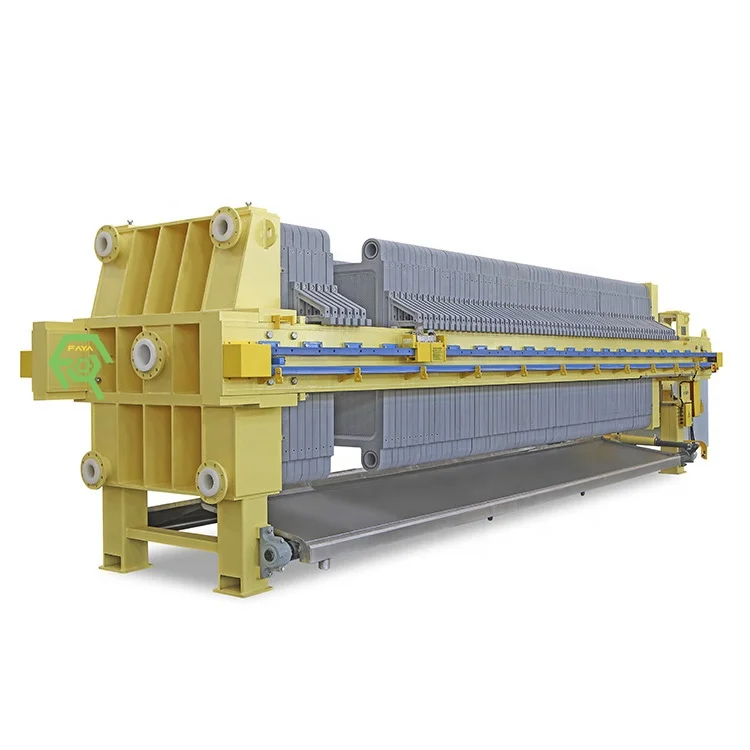 Professional Effluent Treatment Press Filter Drilling Mud Filter Press machine Paper mill sludge treatment equipment