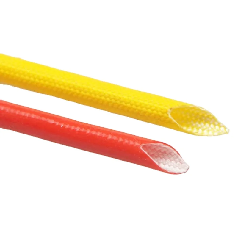 Most Popularhot Sale High Quality Silicone Tube Fiberglass Tube High Temperature Resistant Glass Fiber Tube