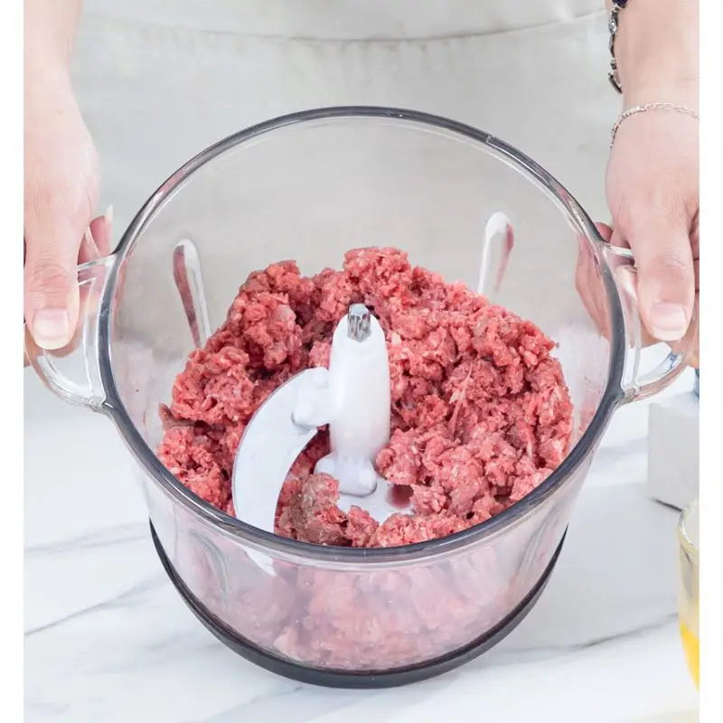 Use electric tube household vegetable chopper aluminum kitchen slicers, meat grinder/