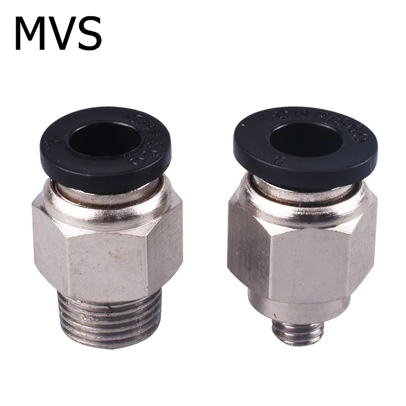 Wholesale EOAT Parts Plastic Pneumatic Air Tube Fittings And Thread Straight Air One Touch Fitting Pneumatic