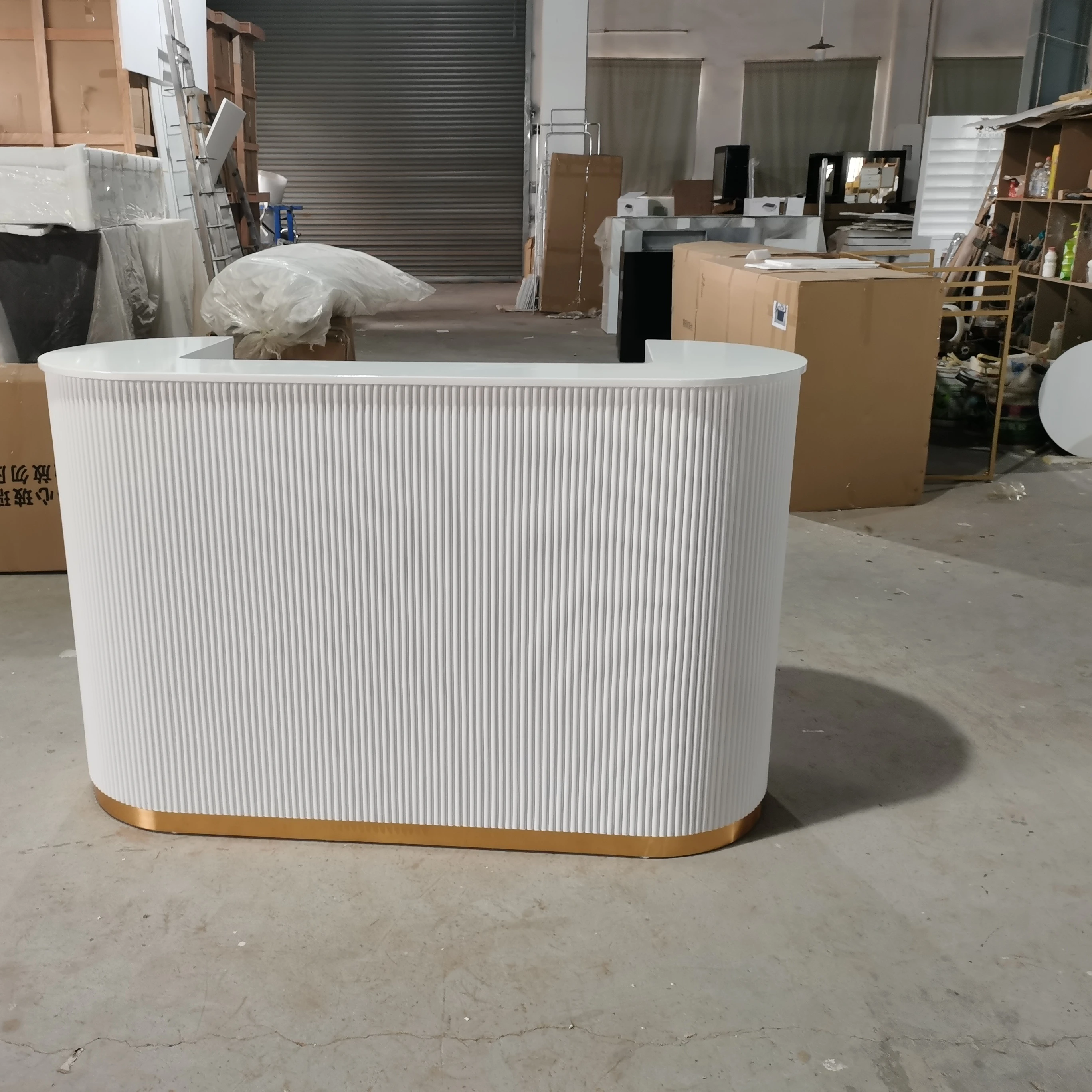 salon equipment and furniture beauty salon counter design salon barber reception desk