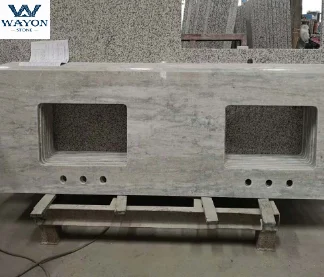 Artificial marble stone calacatta golden quartz kitchen dining restaurant grey table top