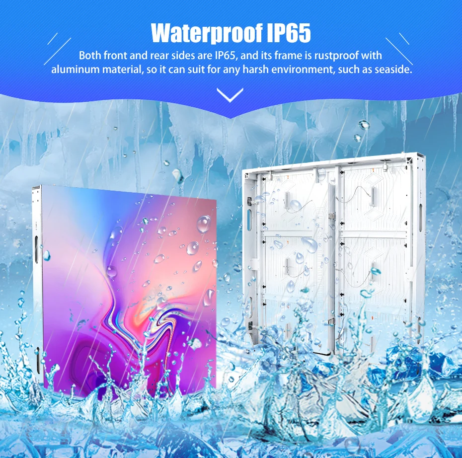 Big LED Display Video Wall High Bright Outdoor TV Screen 3D LED Display Digital Billboard Advertising Building Video Wall Panel