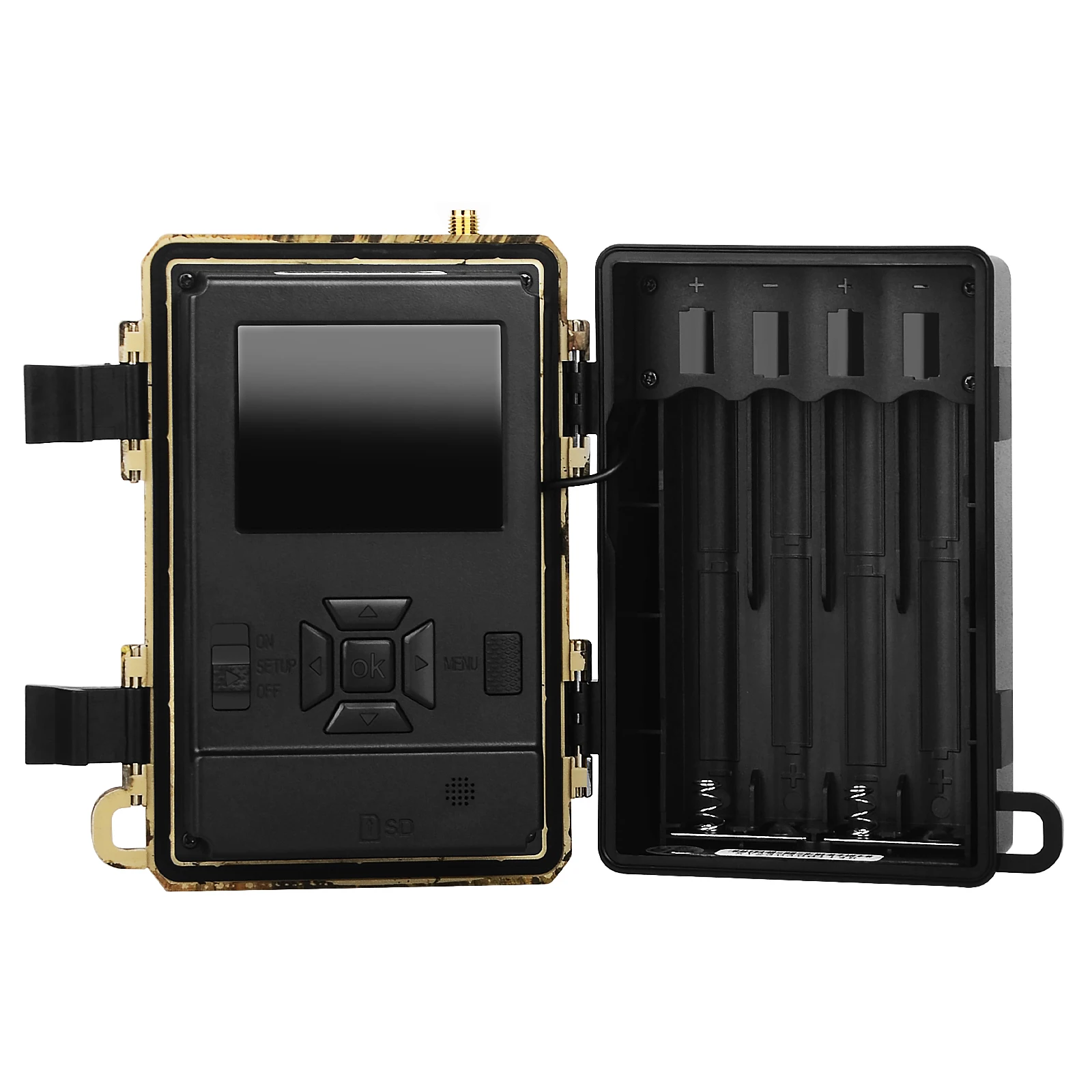 4G Solar Outdoor Wildlife Trail Camera 16MP CMOS Ip67 Waterproof Mini Hunting Camera With Live Video APP