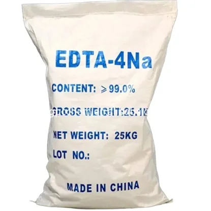 EDTA-4Na salt 99% 25KGS/Bag Chelating agent Softeners Industrial waste water treatment