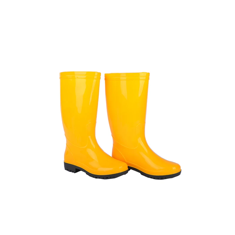 Custom Pvc Boots Plastic Work Shoes Men Women Anti-Slip Waterproof Rain Boots Medical Shoes