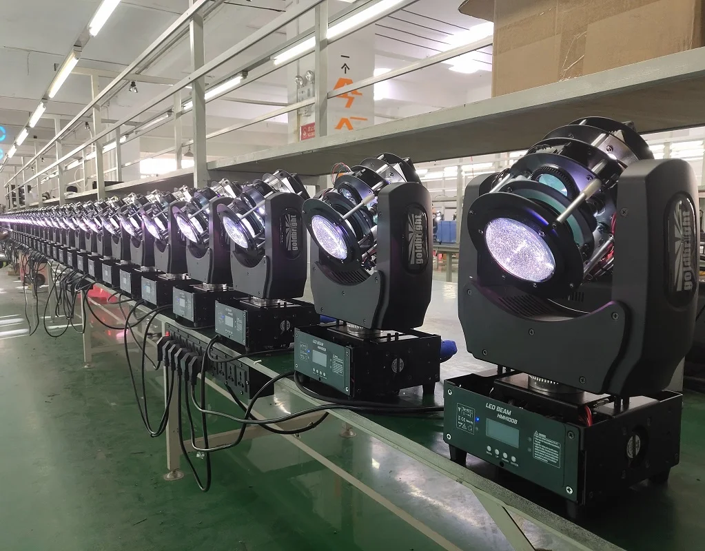 CE RoHS Mini LED 120W beam moving head for DJ Wedding Disco 9 Colors 11 Gobos 8 Facet Prism with rotation for Stage Party