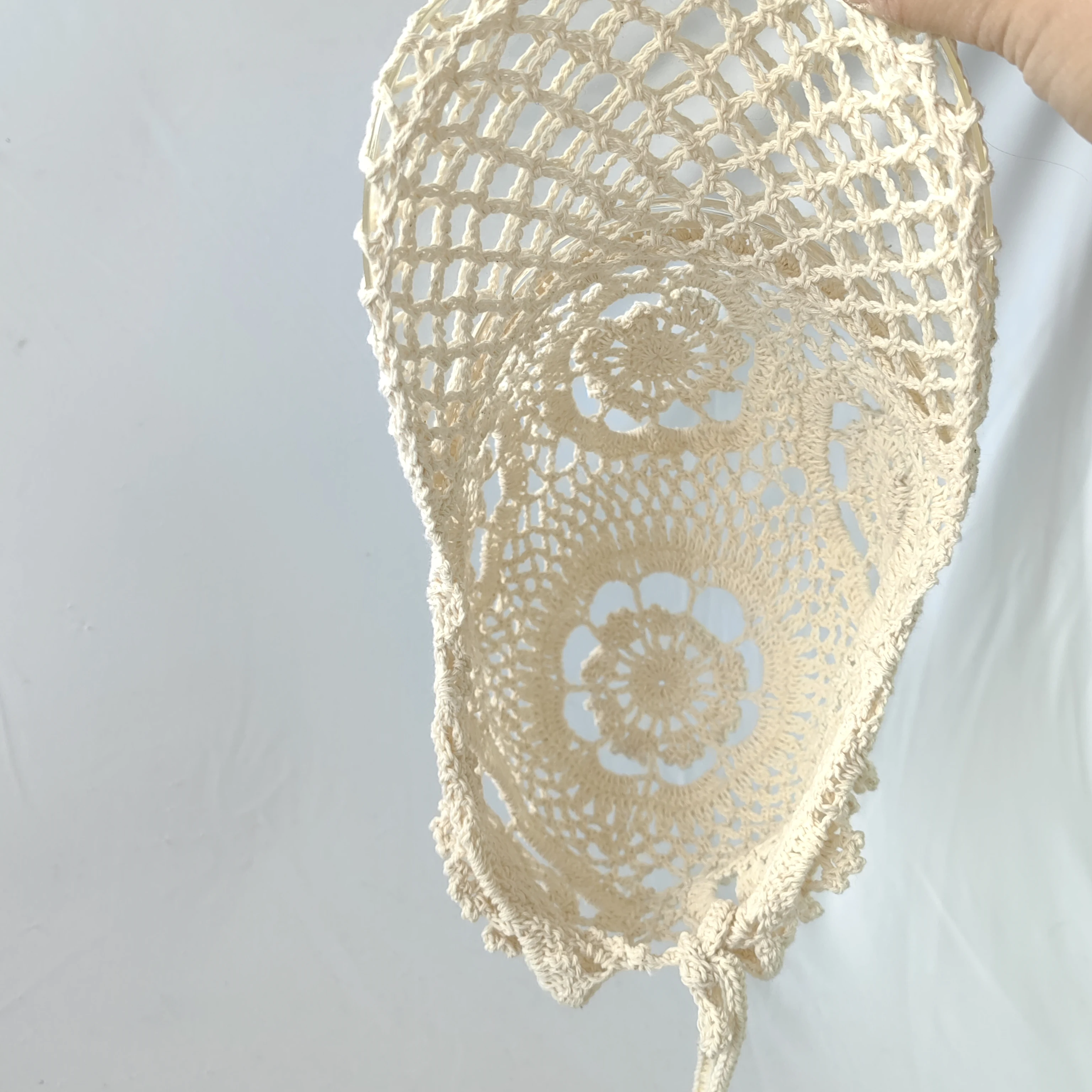 Hot selling knit hollow top visor hat knit hollow top visor hat knitted hat with hollow out