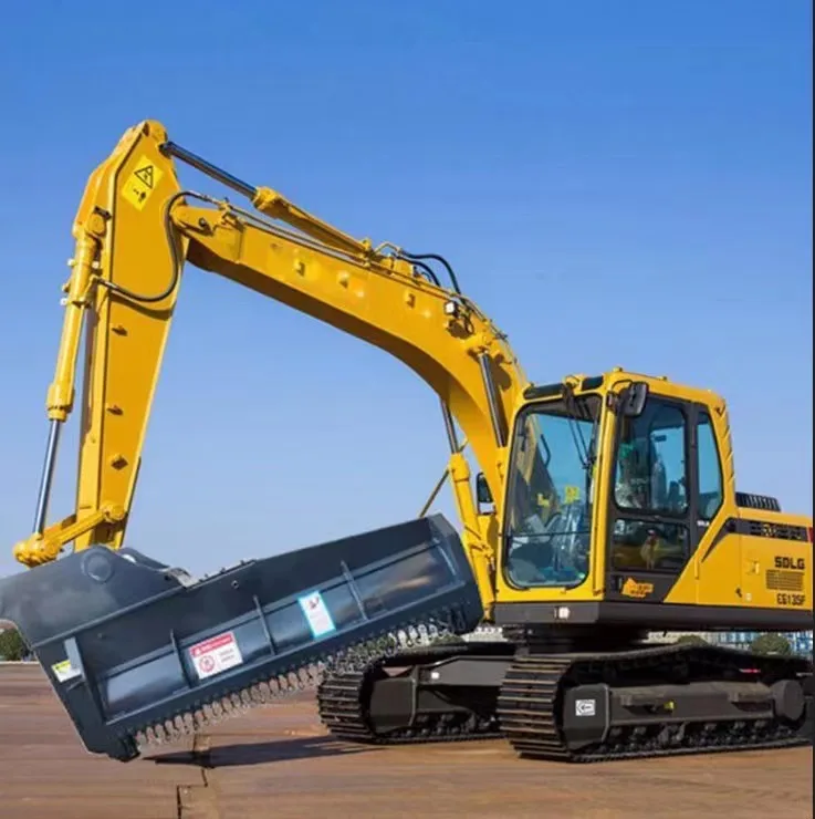 Flail mower for mini excavators attachment mulcher for mid-large tractor mower mini excavator lawn mower