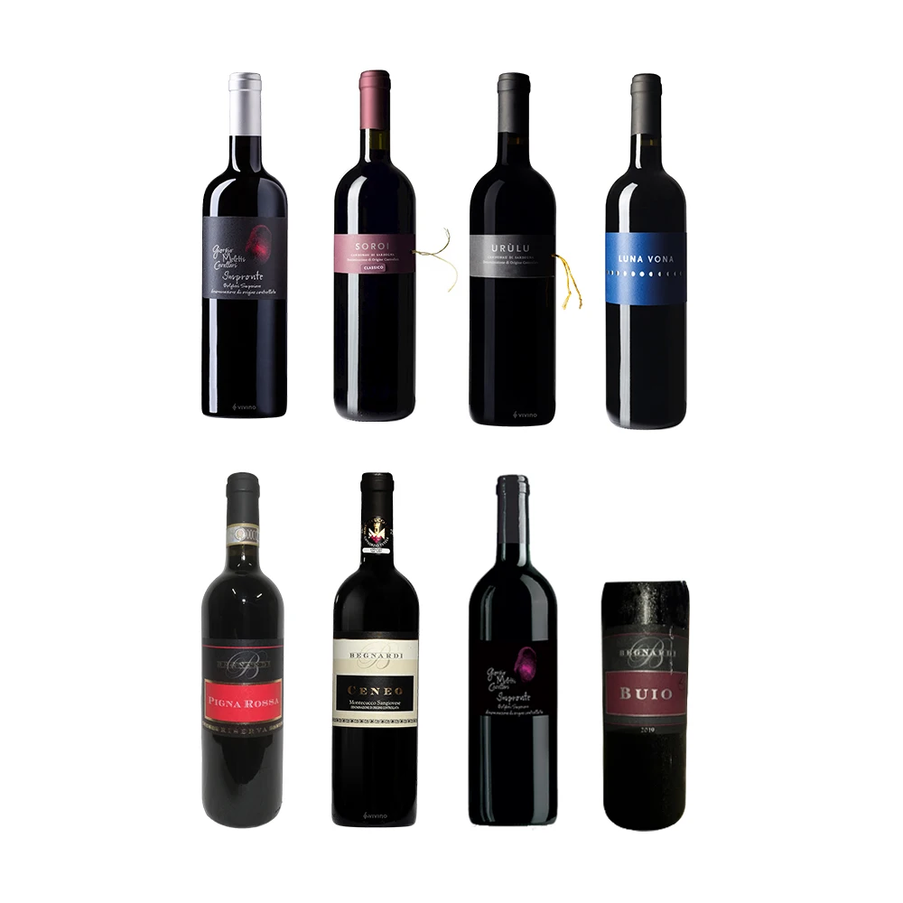 Высокое качество 100% Cannonau виноградный фруктовый вкус необыкновенное красное вино сделанное в Италии алкогольный