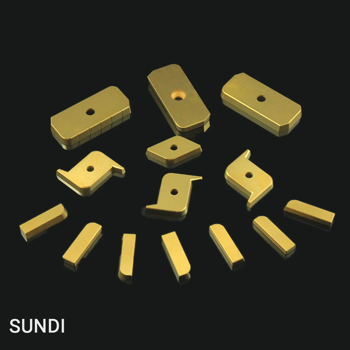 Custom TIN  DLC coating inserts carbide tungsten turning tool grooving insert manufacturer