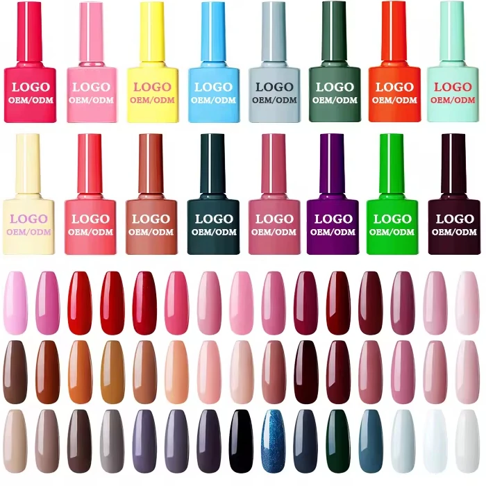 gel polish in Bulk OEM one step gel soak of color gel polish nail art