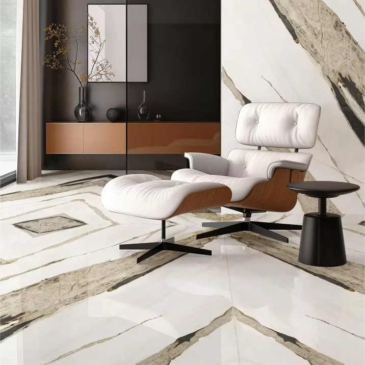 Yushi Group Quality Sintered Stone Slab Marble Tile Versatile Application Outdoor Dining Living Room Hall-Versatile Application