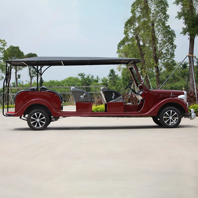 
 Новинка 2019, электрический трактор для парка развлечений, Электрический экскурсионный автомобиль  