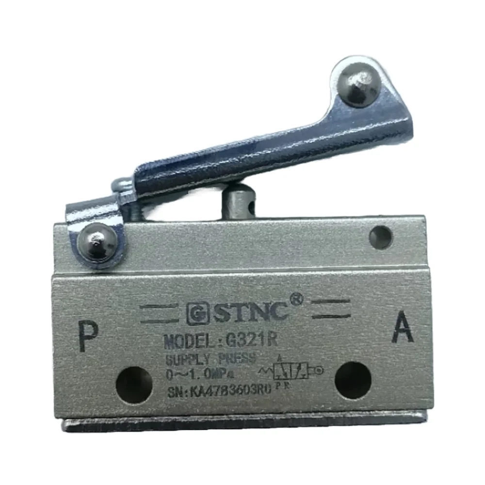 High Quality 2-Way Pneumatic Manually Control Air Valve Proportional for Water Oil OEM Customization with Gas Media Support