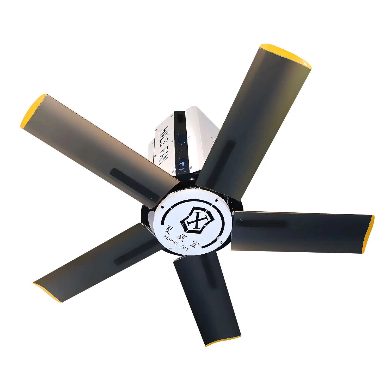 New industrial big HVLS ceiling fan big ass ventilation fan reducer motor large volume factory ventilation system