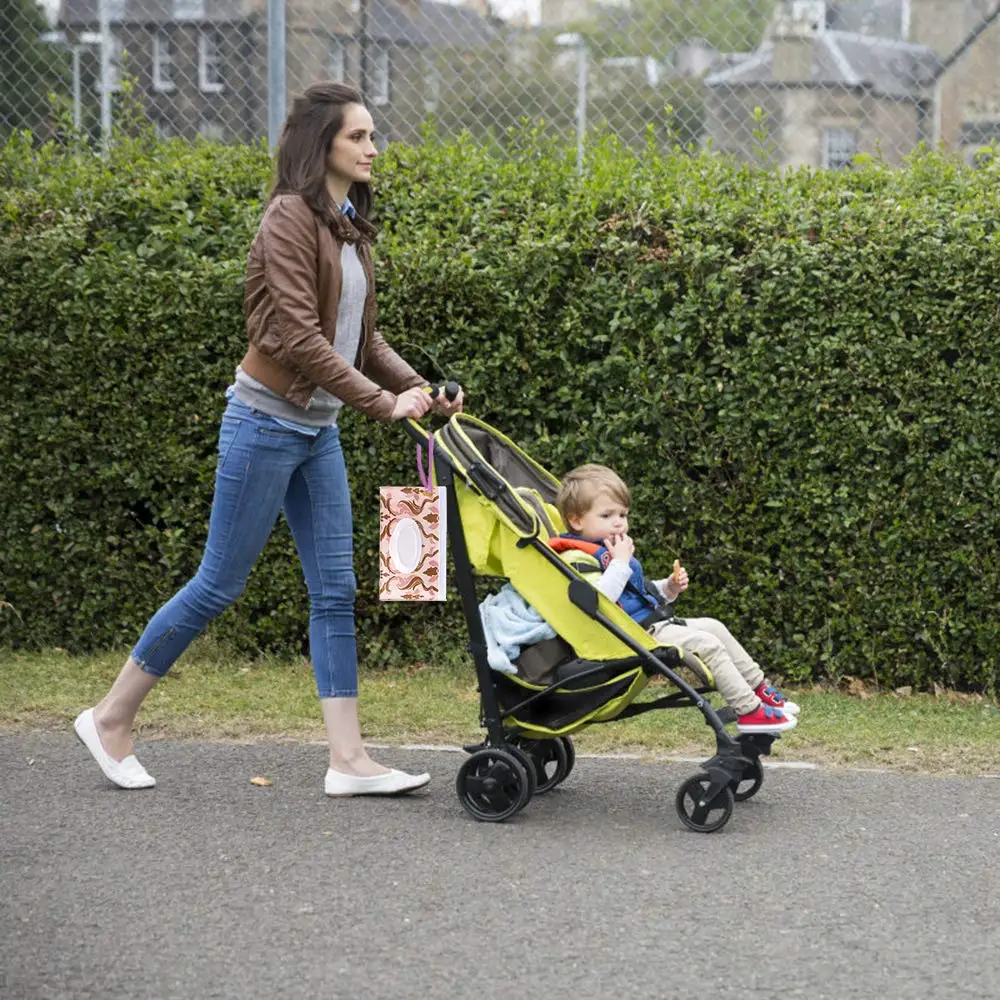 Reusable Refillable Clutch EVA Hand Face Wet Wipe Pouch Dispenser Container Baby Wipes Dispenser Holder Case