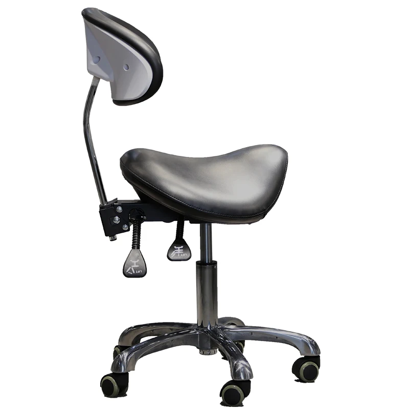 Chair Dental Saddle Seat With Backrest Ergonomics Back Pain Hospital Office Home People Usage Saddle Chair