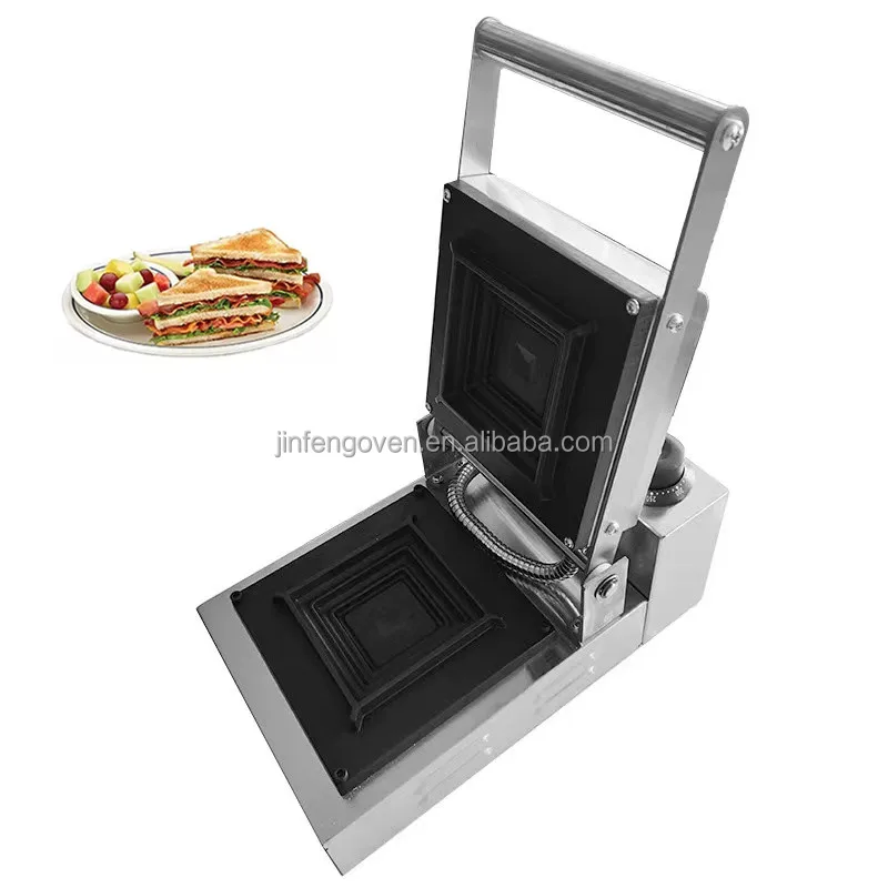 Commercial electric stainless steel multi-function big sandwich maker / snack machine