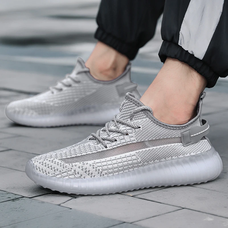  Yeezy 350 V2 экономичная версия комбинированная дышащая эластичная трикотажная обувь для бега с имитацией