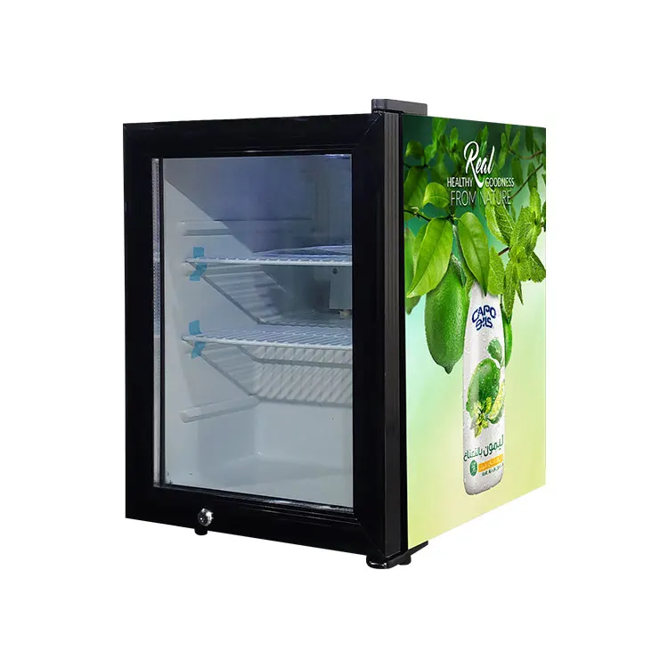 Meisda SC35 Commercial Mini Counter Top Fridge R134a Beverage Display Cooler Single Temperature Style Refrigeration Equipment