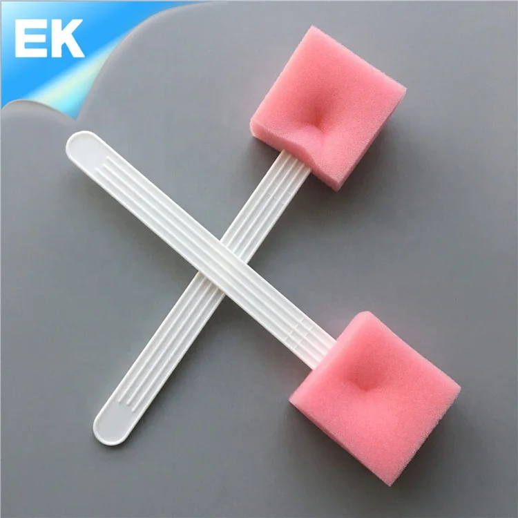 High Quality Medical Disposable Sponge Cleaning Stick OEM Medical Polymer Materials & Products General Medical Supplies EO Gas \