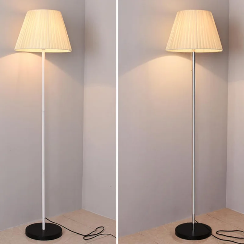 KAISHIDI cheap floor lamp custom home decor metal modern  floor lamps fabric shade Lighting