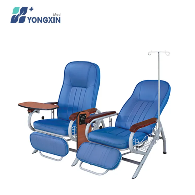 ETC-006 Wholesale Hospital Furniture Chair Medical Instrument 3-seat Waiting Chair Metal Steel ISO Public Area Furniture Bench